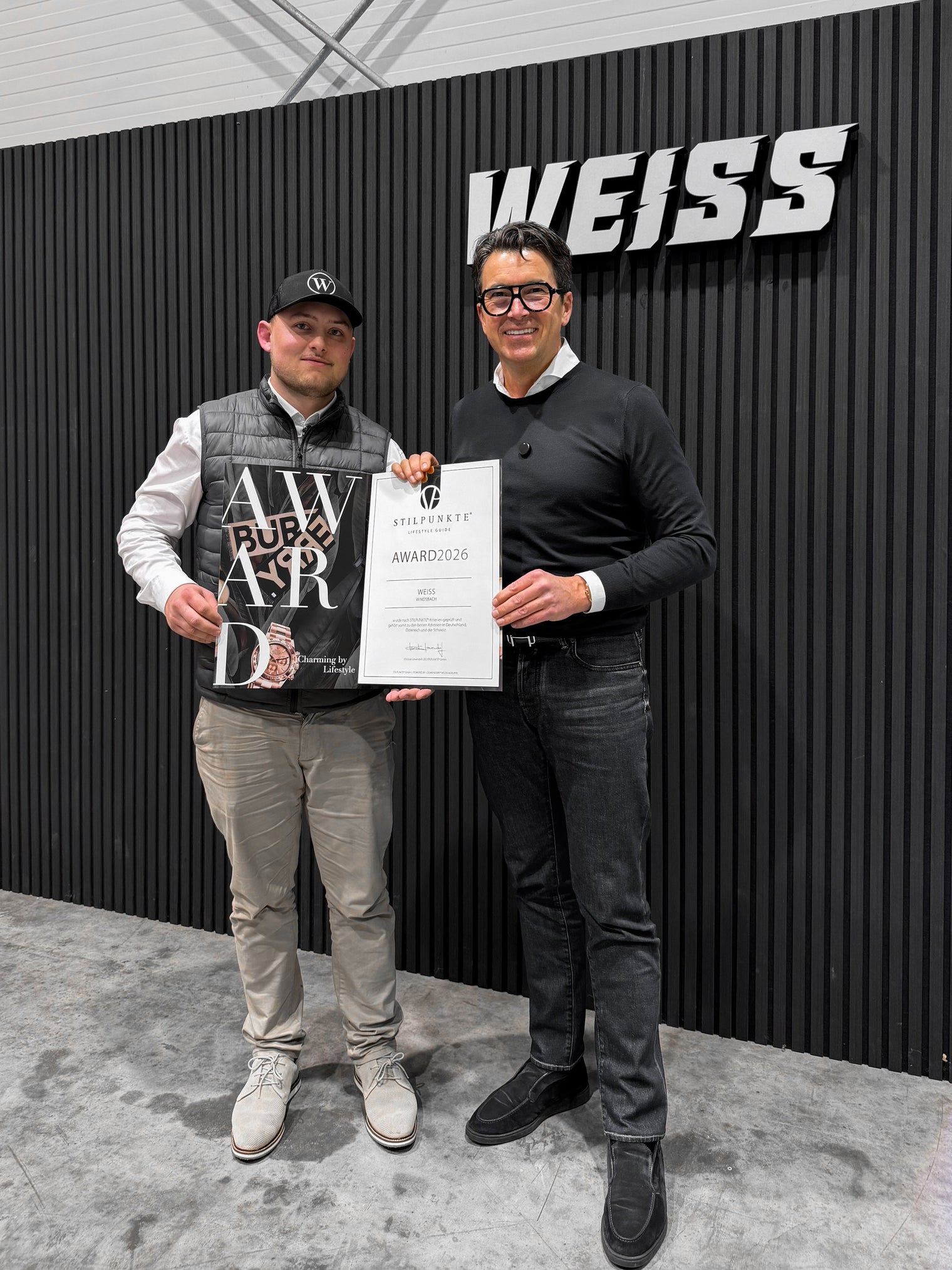 Auszeichnung mit dem Stilpunkte® Award 2026: Qualität