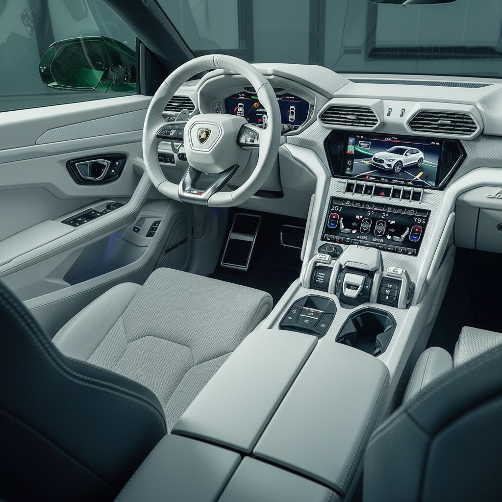 Weiss Innenraum Veredlung