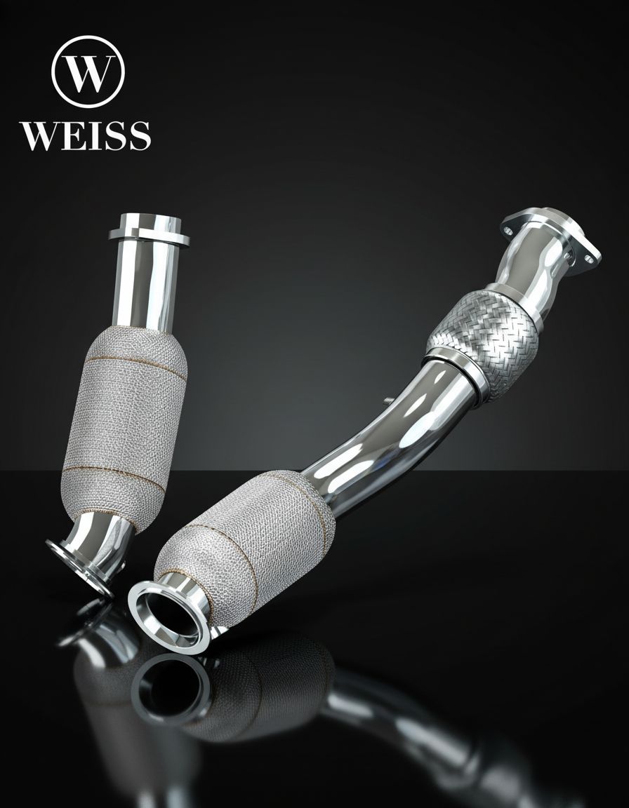 Capristo Downpipe with 250-cell catalyst for BMW M4 G82