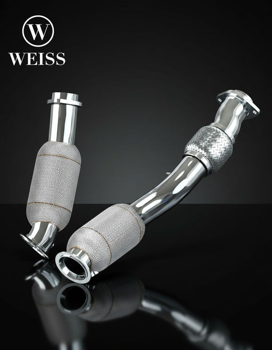 Capristo Downpipe with 250-cell catalyst for BMW M4 G82