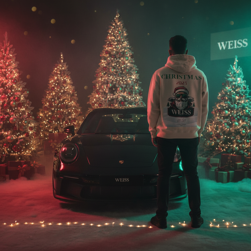 WEISS WEIHNACHTS HOODIE LIMITED EDITON