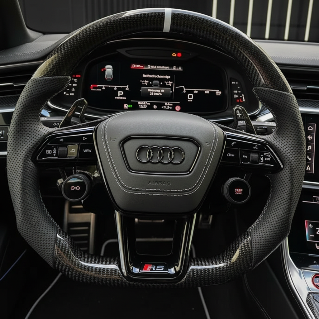 WEISS Digital Lenkradtasten Audi A6 S6 RS6 A7 S7 RS7 C8