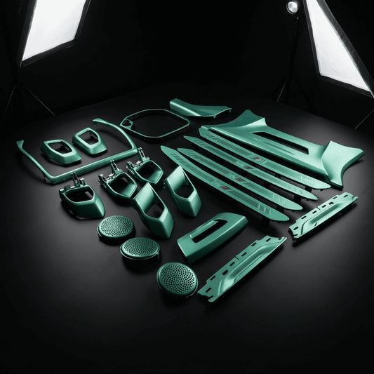 Innenraum Chrom-Elemente in individueller Wunschfarbe