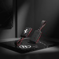 Bild in Galerie-Betrachter laden, Ferrari carbon key cover with red accents and strap
